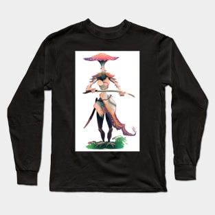 Mushroom Samurai Long Sleeve T-Shirt